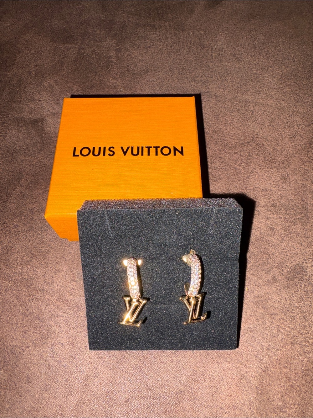Louis Vuitton LV Iconic Earrings. Like new